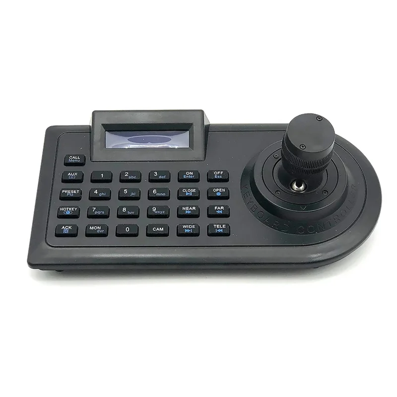 

3D Axis Joystick CCTV Keyboard Controller Keypad for AHD Security PTZ Speed Camera Decoder DVR NVR Pelco RS485 US Plug