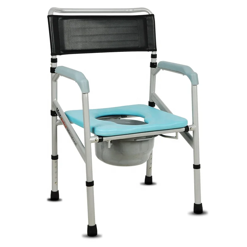 Factory cheapest hospital adult elderly disabled foldable portable toilet commode shower chair 2