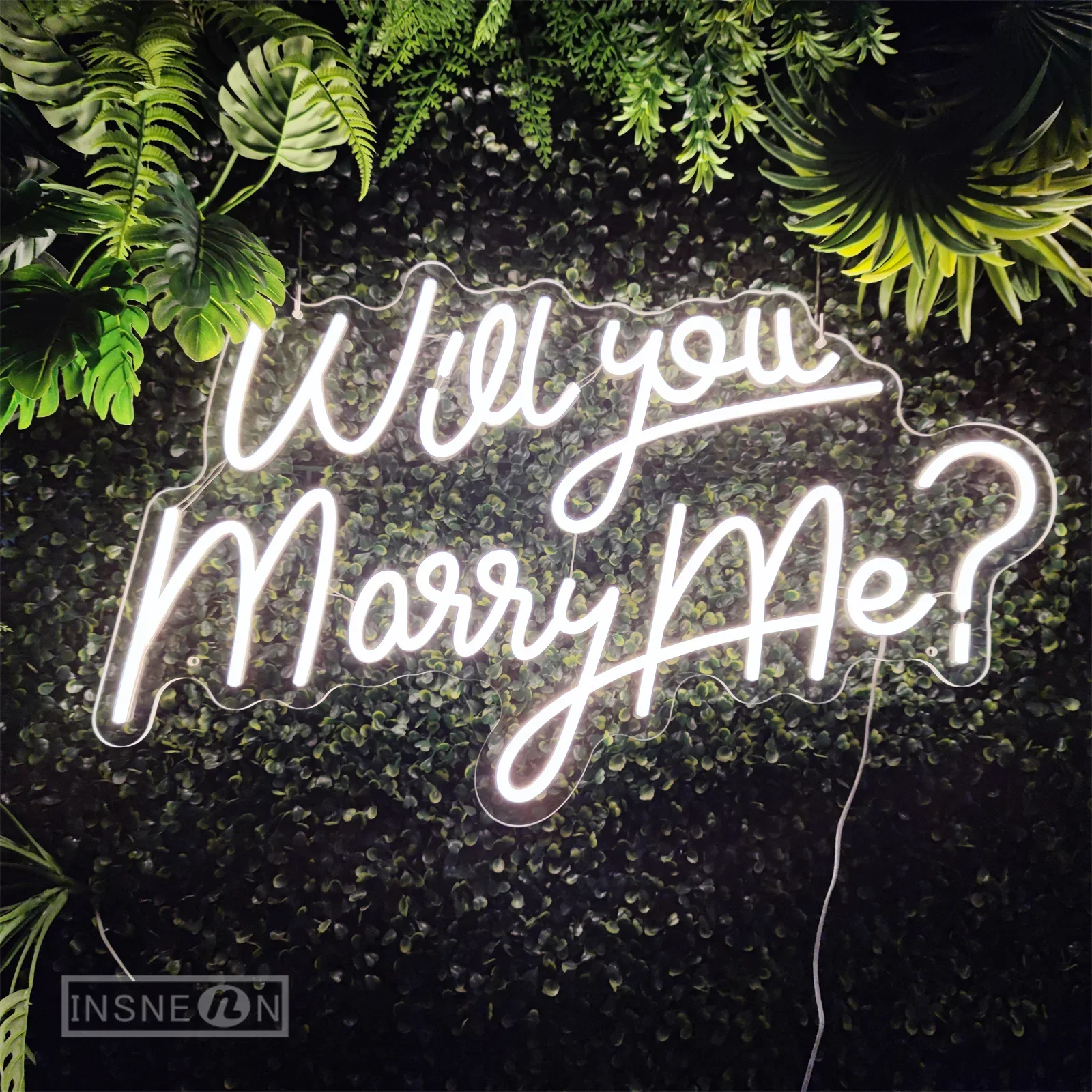 

Will You Marry Me Neon Light Sign Wedding dance Decor Neon Lamp LED Party Bedroom Wall Decoration Neon Light With 12V Adapter