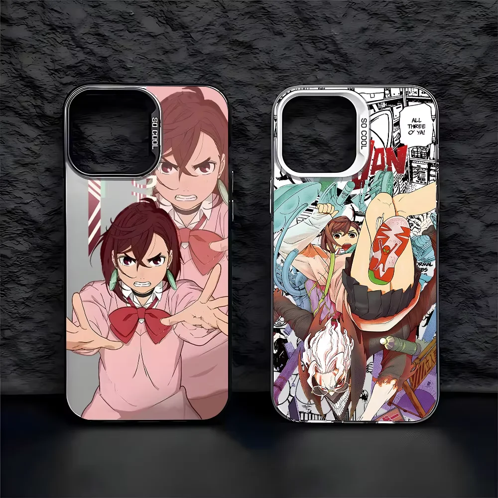 Vibrant Anime Dandadan Themed Phone Case