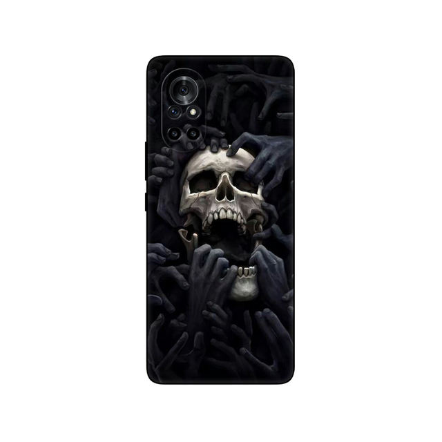 Huawei Nova 8 Case Nova8 5G 4G Back Cover For Huawei Nova 8 5G Phone Cases Soft Silicone TPU Fundas 6.57 inch black tpu case