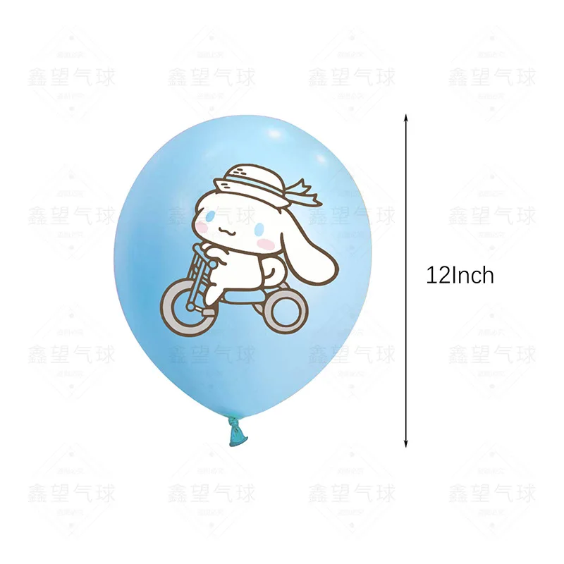 12inch Cinnamoroll Ballons Birthday Wedding Balloons Ornaments Supplies Anime Party Decoration Baby Shower Decor Kids Toys Gift party decoration party supplies