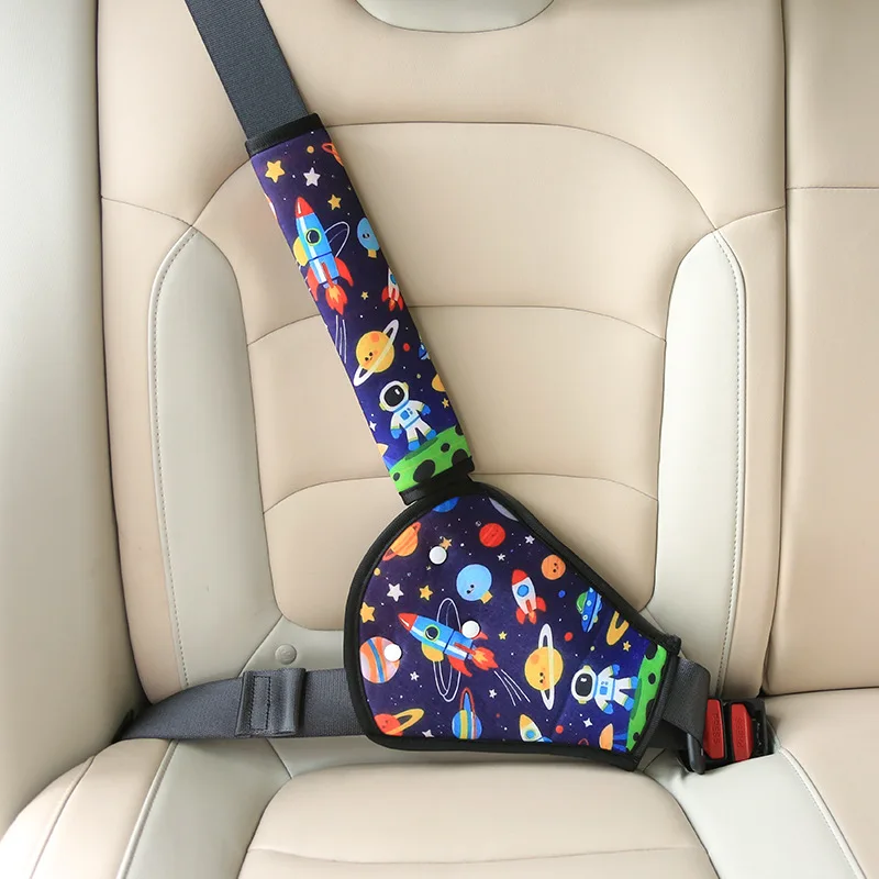 Cintura di sicurezza per bambini in auto, protezione spalla sedile, ancoraggio, cintura di sicurezza, limitatore anti-schiacciamento collo, protezione stomaco - Image 4