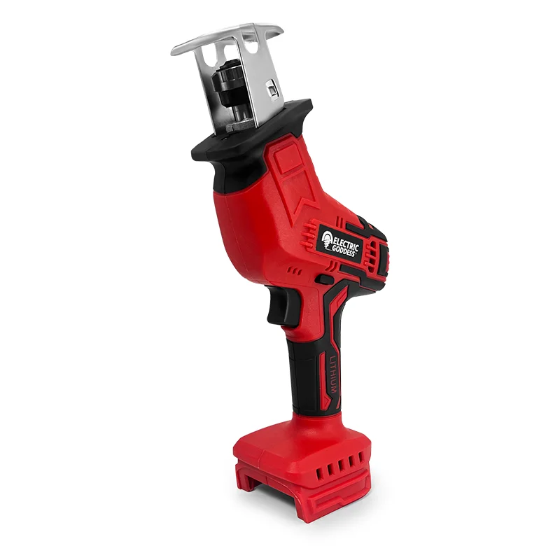 Electric Goddess Reciprocating Saw Cordless Multifunctional Metal Tree Cutting Saw Power Tool For Milwaukee 20V Battery ﻿Pin
