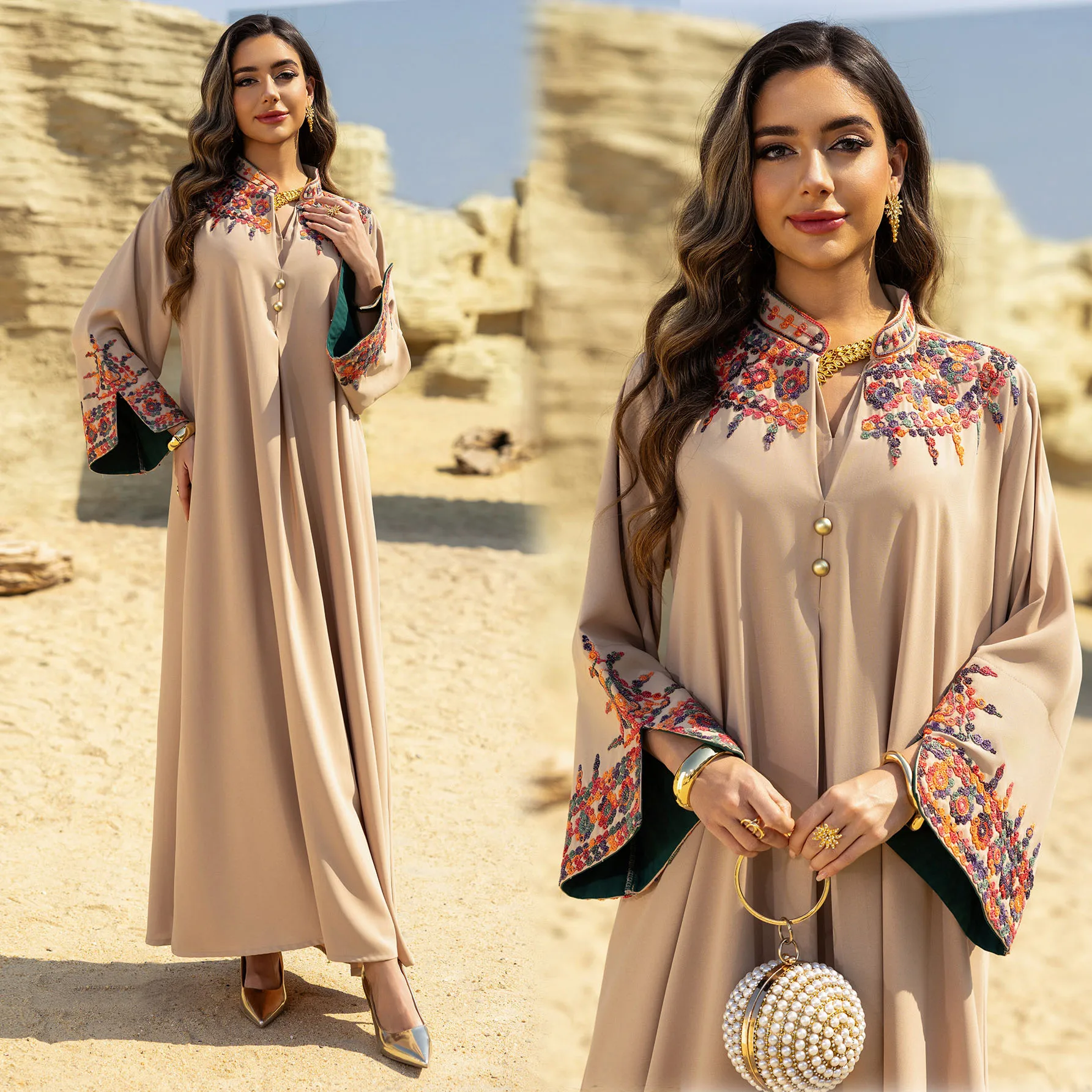 فستان العيد قفطان مغربي