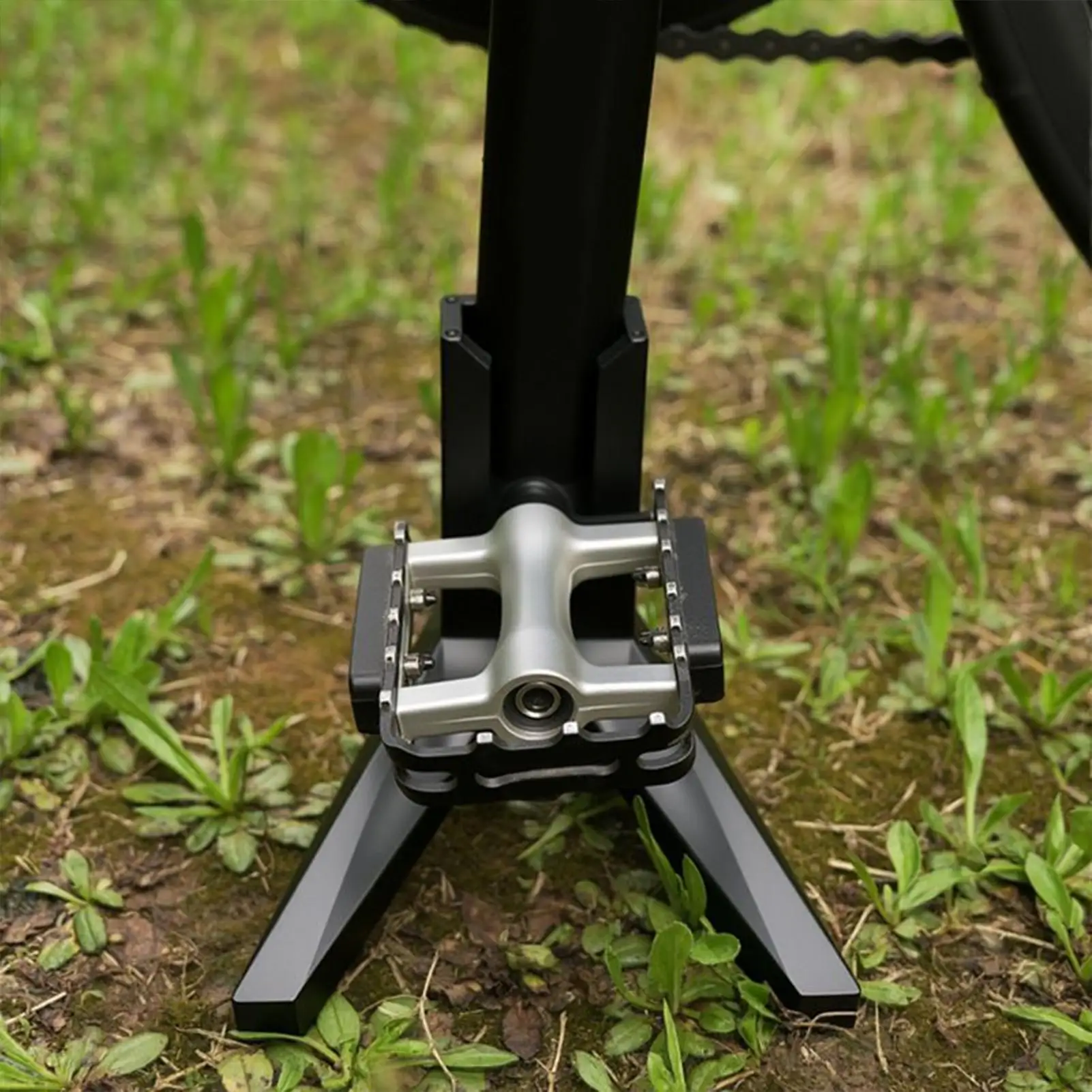 MTB 자전거 킥스탠드 산악 자전거 26인치 페달 지지대 후방 킥 스탠드 지지대 로드 산악 자전거용