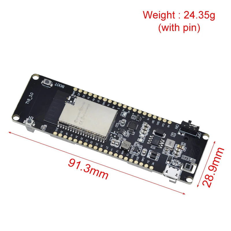 TTGO T-Energy ESP32-B Entwicklungsboard 8MByte PSRAM WiFi Bluetooth Modul – Detail 4
