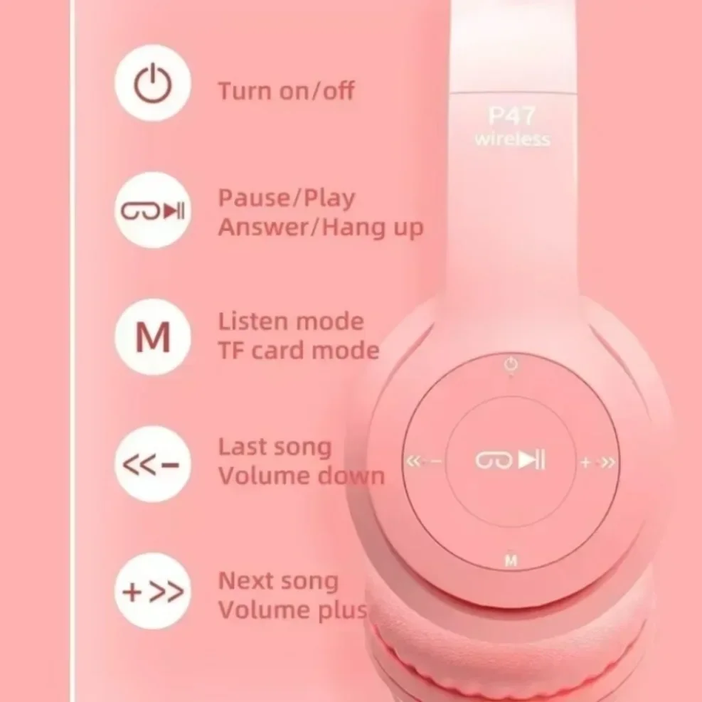 Wireless Bluetooth Noise Cancelling Earbuds Headset