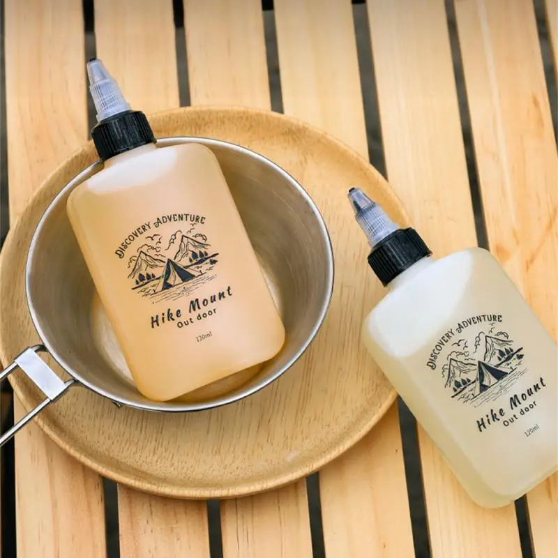 

Squeeze Oil Bottle Condiment Bottles Portable Sealed Seasoning Bottle Outdoor Barbecue Camping BBQ Picnic Dispensing Bottles