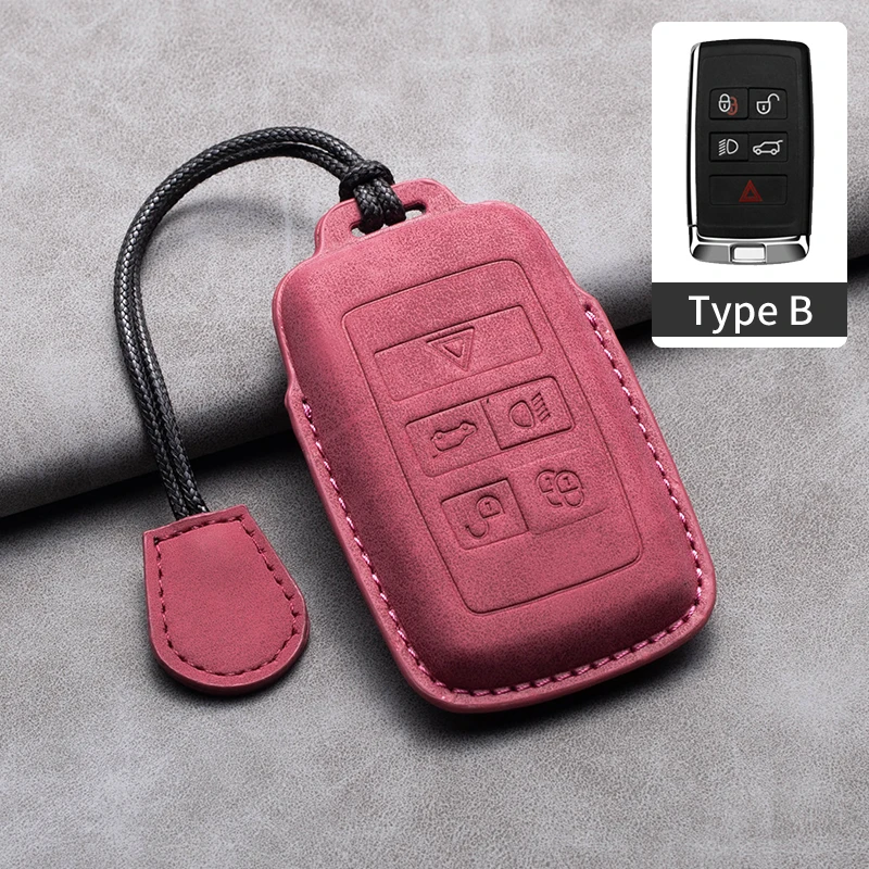 Premium Leather Car Key Cover