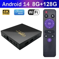 Q96 Max Android 14 Smart TV Box Allwinner H313 Поддержка 4G Wi-Fi HD 4K 1080P 8 ГБ 128 ГБ Медиаплеер 3D TV Box Set Top Box IPTV