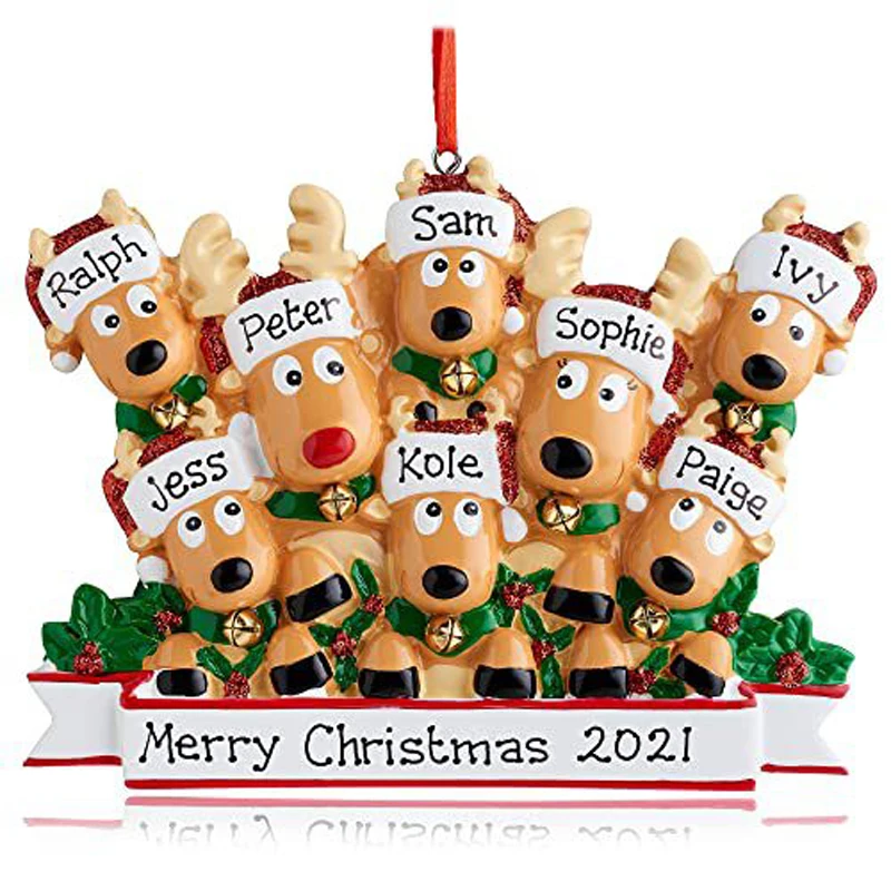 Christmas Decorations Family Christmas Pendant Ornament