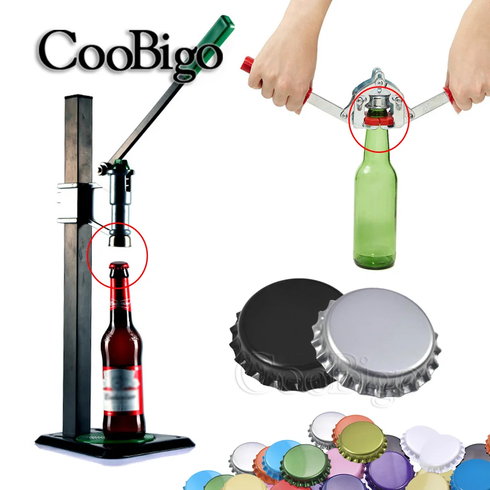20pcs Beer Bottle Cap Wine Stopper Capper Plate Lid Crown Cover Seal for Home Bar DIY Brewing Equipment Accessories 32mm beer brewing equipment