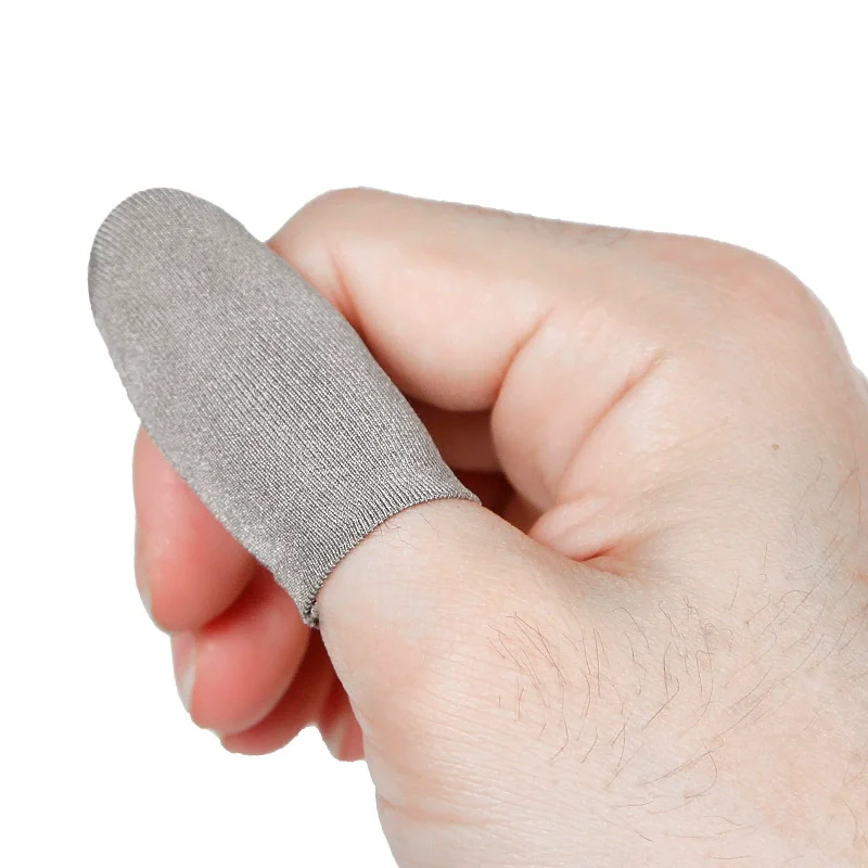 Mobile Game Finger Cuff Fibroid Mobile Phone Touch Screen Fiber Breathable And Sweat Resistant Walking Game 24Pcs