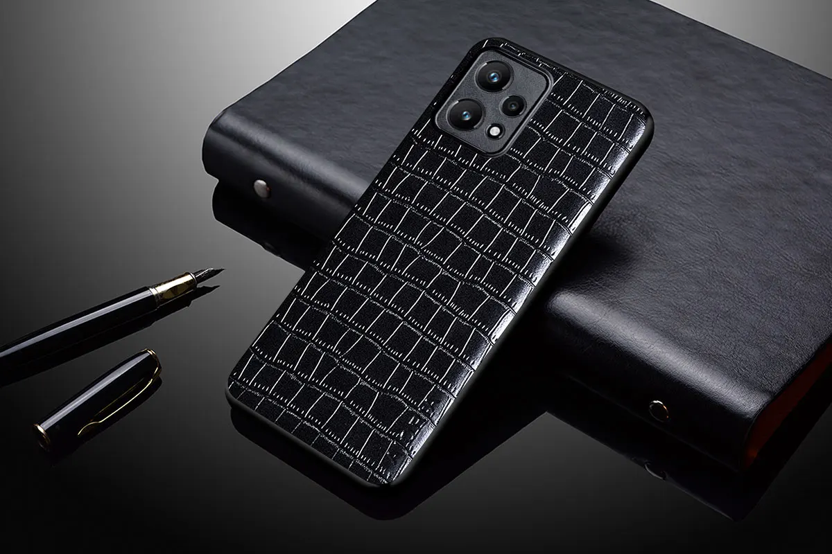 casing oppo Luxury Crocodile Leather Case For Realme 9 pro plus 4g 5g Premium PU Slim Fit Unti-scratch Cover for oppo realme 9 pro+ 9i case cases for oppo cases