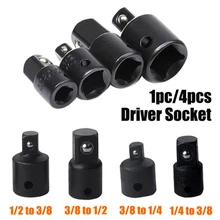 

1/4pcs 1/4 3/8 1/2 Drive Socket Adapter Converter Reducer Air Impact Craftsman Socket Wrench Adapter Hand Tools Set Repair Tools