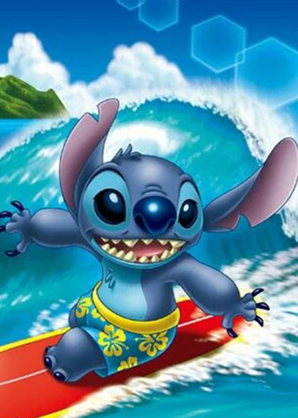 Lilo And Stitch - Cartoons Paint By Numbers - Painting By Numbers