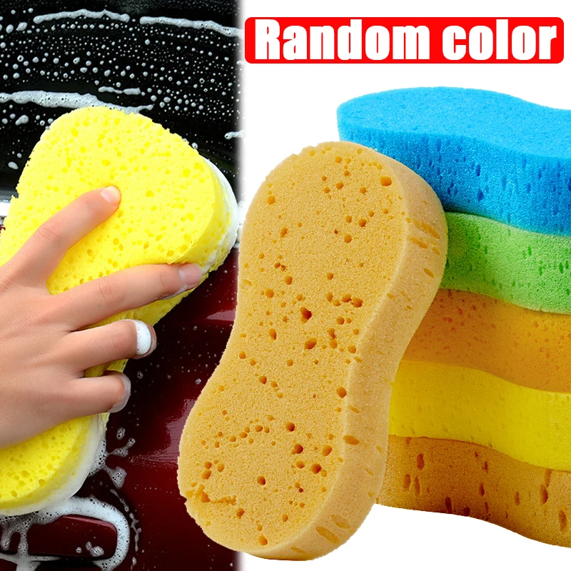 

1/5Pcs High-density Car Washing Sponges Large Honeycomb 8-shaped Sponges Block Auto Cleaning Waxing Tools Cleaning Accessories