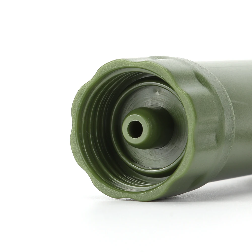 Outdoor Drinking Water Filtration Purifier Emergency Life Portable Survival Straw Water Filter for Climbing Travel Camping