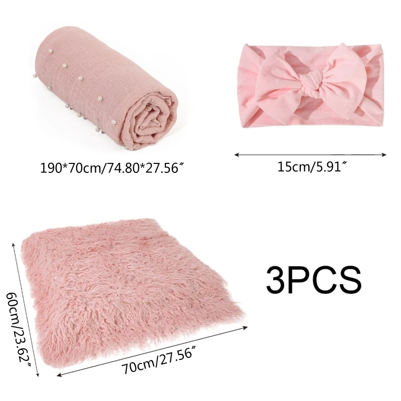 3 Pcs  ���� ��ǰ ���� ��� �Ӹ��� Swaddle �� ��Ʈ Headwrap �͹�  ���� �Կ� �׼����� K1KC