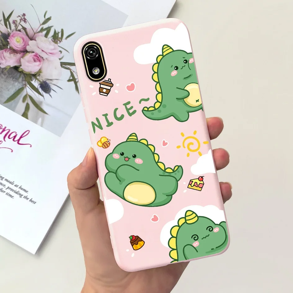 Cute Astronaut Soft Silicone Protective Phone Case