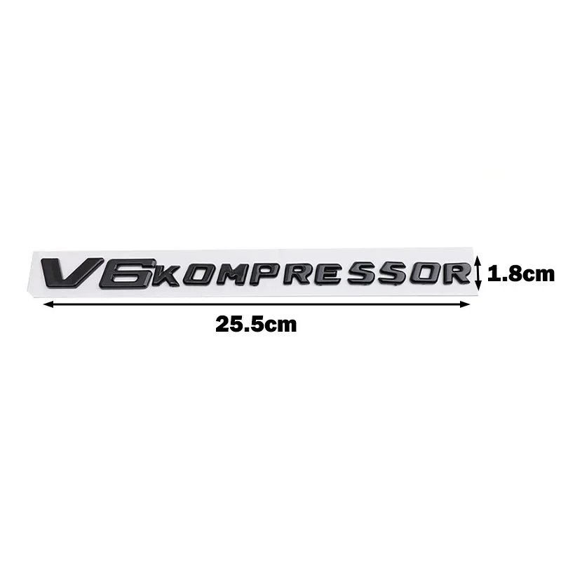 Lettre Métallique 3D Logo RS6 Chrome Badge Emblème Audi6 Autocollant Hayon Coffre Lettres Chrome Voiture 3D