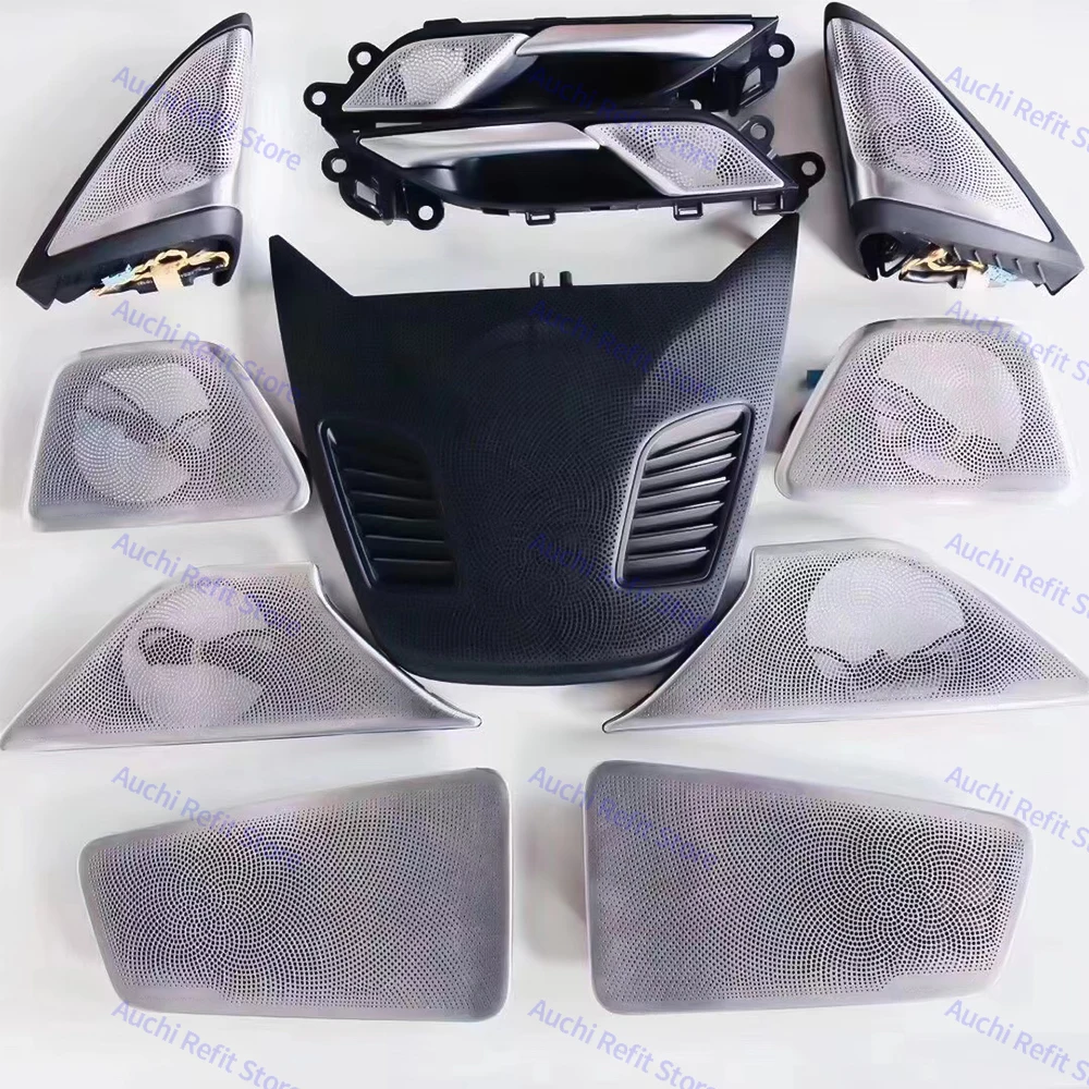 11 Colors LED Speaker Cover For BMW G30 New 5 Series Car Midrange Tweeter HiFi Music Stereo Horn Ambient Light Decorate Refit led car lights led lights led atmosphere lamp led car decorative lights led car decoration lamp car ambient lights led atmosphere lighting led interior lights