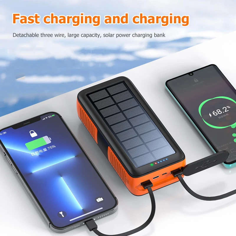 Battery Pack Best Solar Powered Iphone Charger Hand Crank Charging