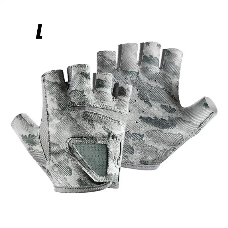 Breathable Mittens Lightweight Fingerless Fishing Gloves Fisherman Tools Outdoor Travel Gear For Camping Angling Trip