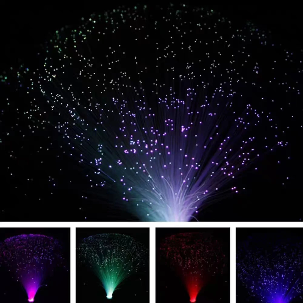 Luce Notturna Cielo Stellato Luce In Fibra Ottica Cielo Riempito Stelle Comodino Atmosfera Luce Camera Da Letto Sonno Creativo Romantico