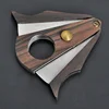 Sandalwood Cigar Cut Knife Stainless Steel Sharp Cigar Cutter Travel Knife Tool Pocket Cigar Scissors Cigars Accessories Gifts 3
