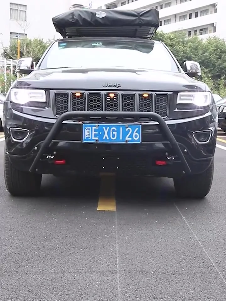 ジープ・グランドチェロキー用2014-2021ステンレス鋼フロントバンパー