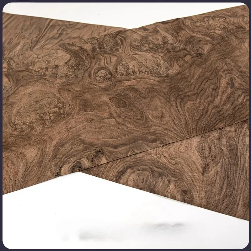 Natural black walnut block wood veneer decoration refurbished furniture speaker high-end tray veneer