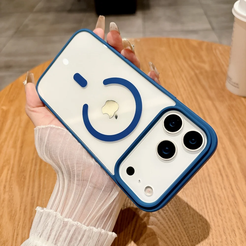 Enhanced Armor Case with Soft+Hard Acrylic Transparent Cover