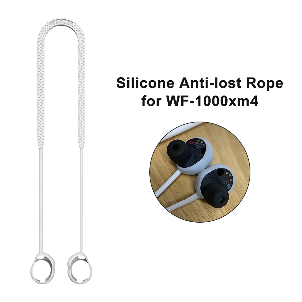 Anti-Lost Earphone Rope for Sony WF-1000xm4 Wireless Headphone Neck Strap Waterproof Headset Lanyard Earphone Accessories