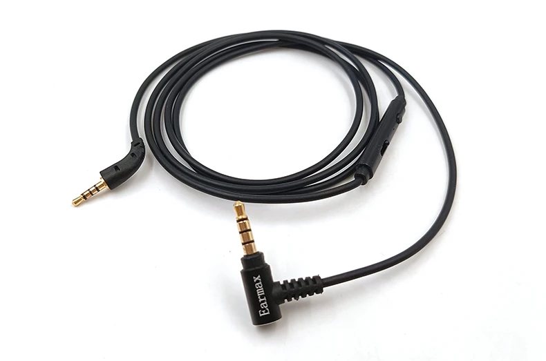 For B&W P5 Replaceable Earphone 3.5mm to 2.5mm Single Crystal Copper Silver Plated Cable