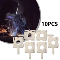 10Pcs U-Shaped Nickel Sheets Spot Welding Nickel Plate Battery Plating Nickle 4S Lithium Battery Pack 1
