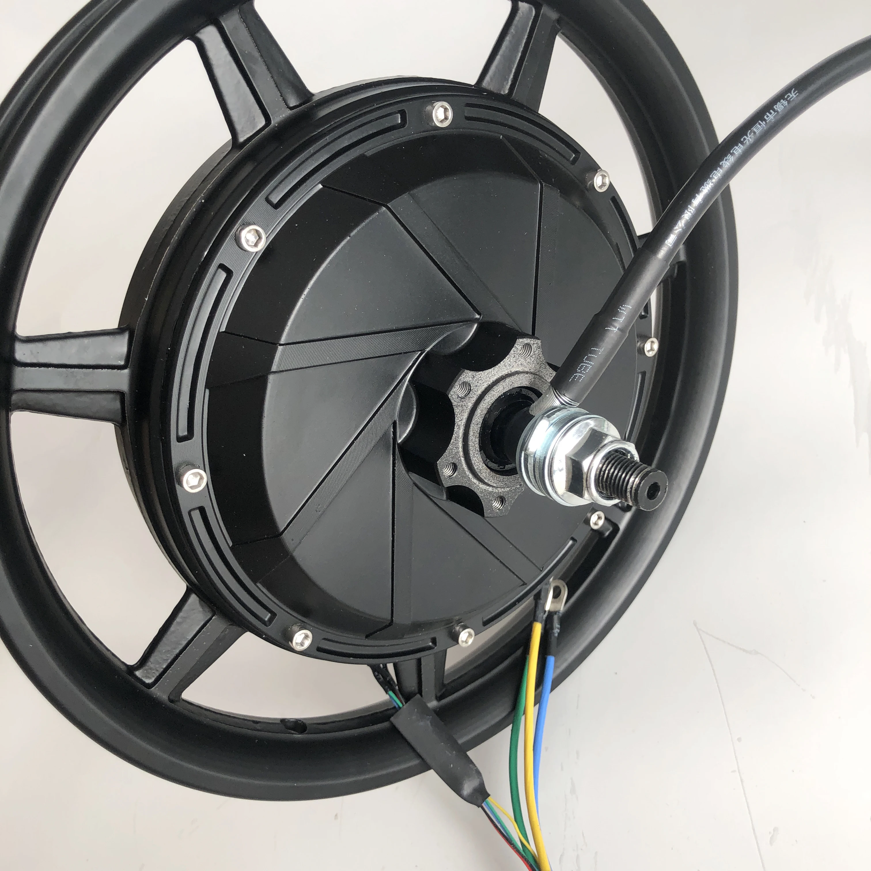 Ebike Motor Kit Stronger Hub Motor Electric Takeaway Delivery Scooter Parent-Child Pet Riding Bicycle14 inch 48V 60V 72V 1500W 2000W 3500W