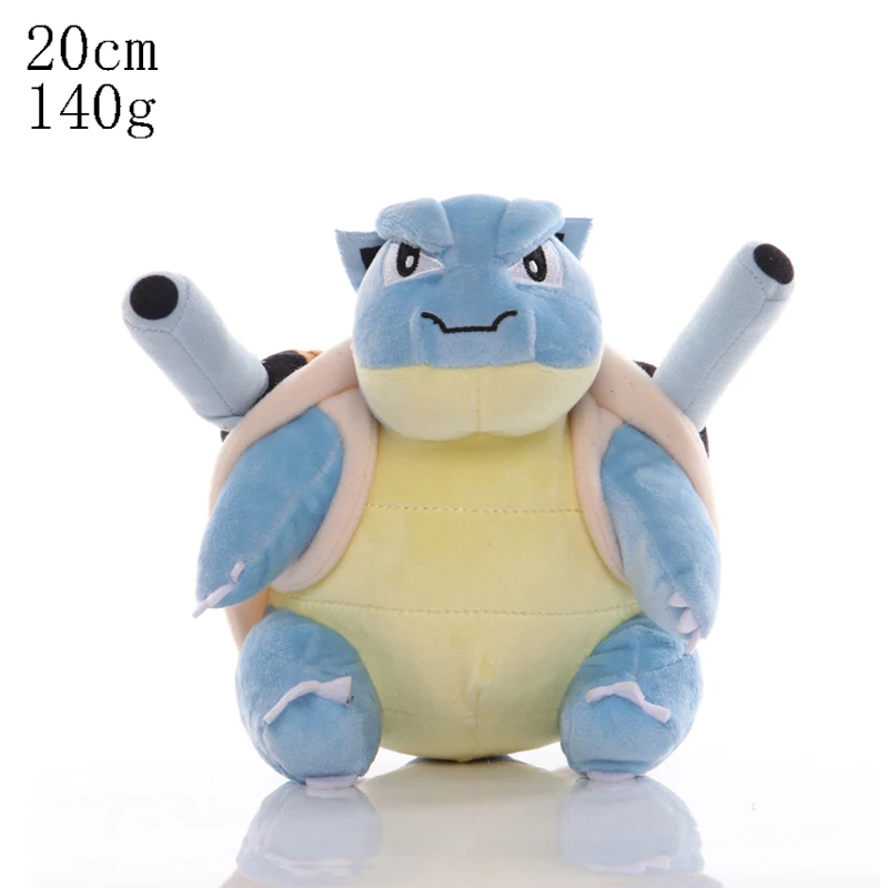 thumbnail image 1 of 20cm Dragonite Plush Toys Pokemon Pikachu Squirtle Bulbasaur Charmander Gengar Eevee Dragonite Stuffed Toys Xmas Kid Gift, 1 of 5