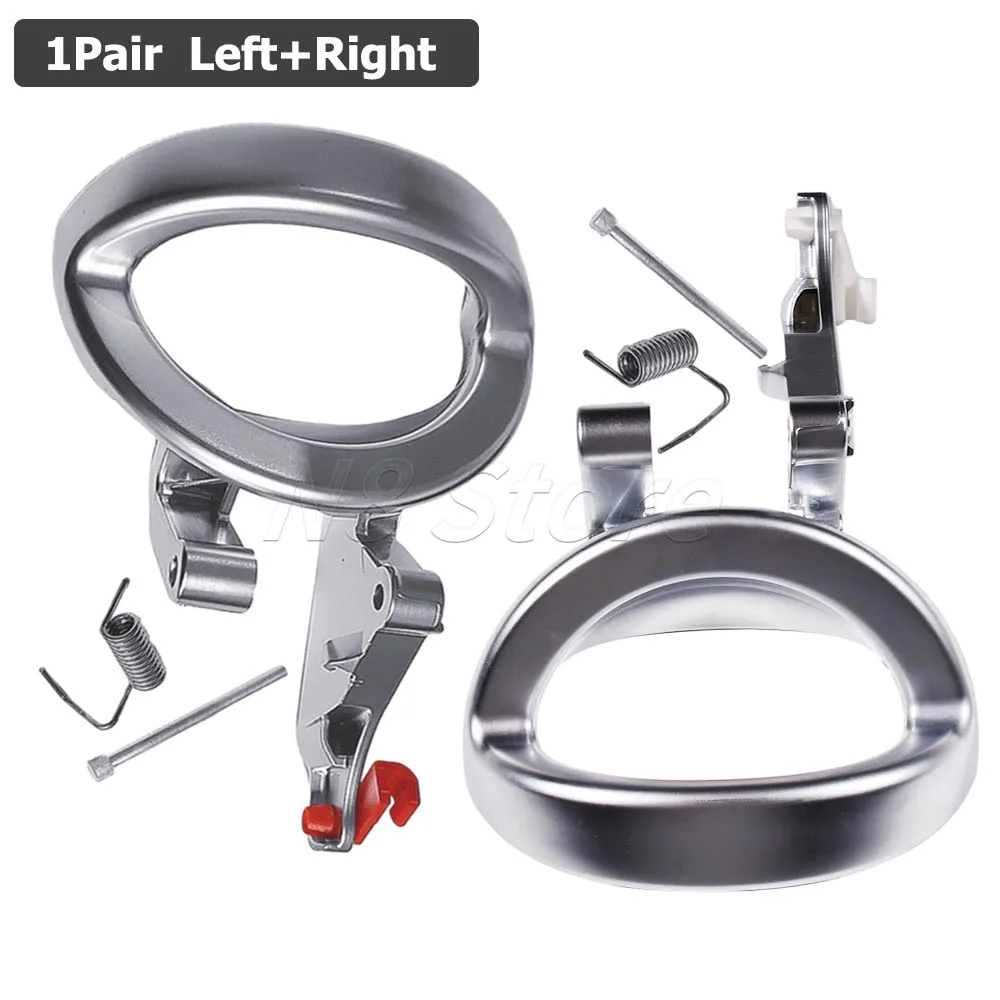 Chrome Interior Door Handle - Driver Side Front/Rear For 2007-2011 Dodge Nitro 11 thumbnail image