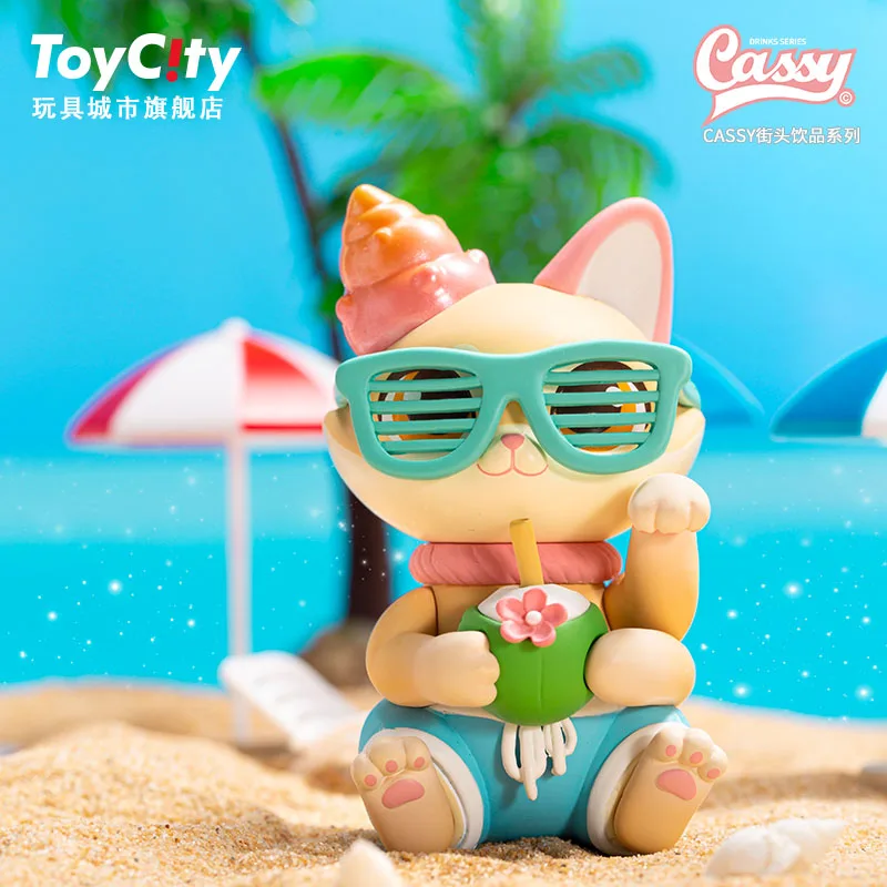 

Семейная Игрушка Toycity, Классическая серия с кошками и напитками, игрушки, аниме фигурки, Милая модель для девочек, подарок на день рождения, Рождество, дети
