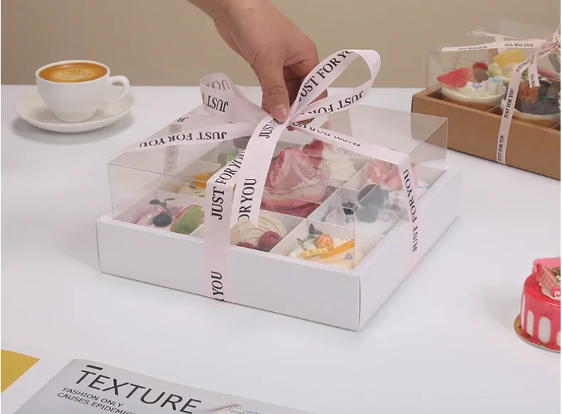 This Clear-Window Cupcake Box Turns Any Homemade Dessert Into a Bakery-Level Masterpiece - SKU DCB01202 - UGI Packaging