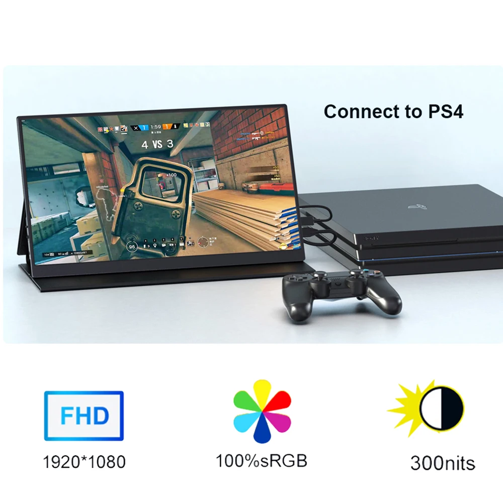 IPS ޴  LCD ũ HDR CŸ HDMI ȣȯ, ġ PS5 Xbox ƺ ӿ Ʈ, 17.3 ġ, 144Hz, 60Hz