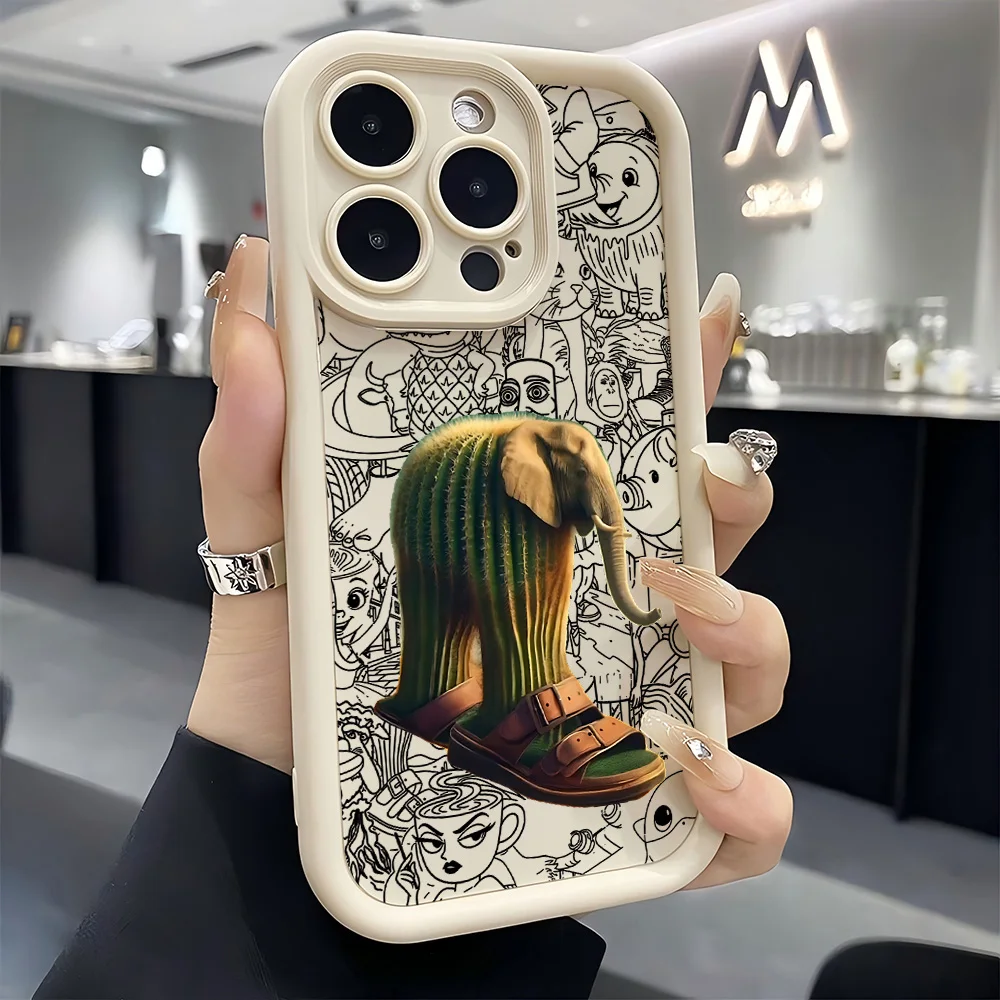 Animal B-BRAINROTs Durable Protective Phone Case