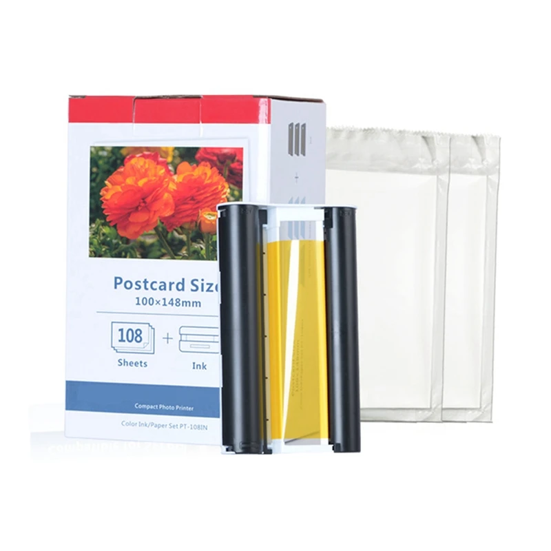 Kp-108In Cp1300 Inchiostro E Carta Compatibile Per Canon Selphy Durevole Facile Da Installare Facile Da Usare