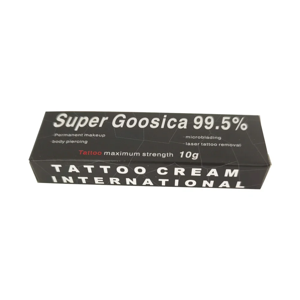 Newest High-Quality 99.5% Super Gooscia Tattoo Cream Before Permanent Makeup Microblading Piercing Eyebrow Lips 10g