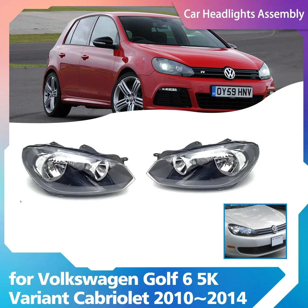 LED テールライトアセンブリ VW ゴルフ 6 おーい MK6 2010-2014 用 
