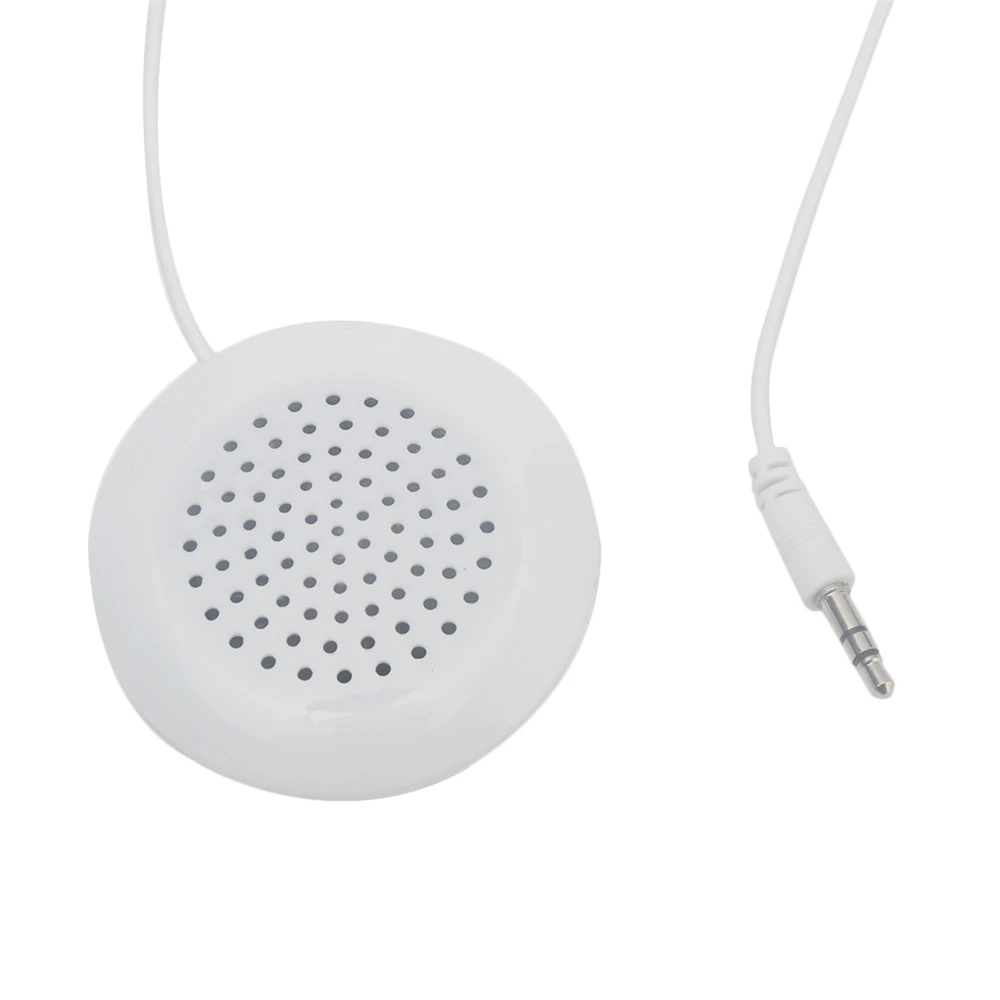 Portable Speaker Mini 3.5mm Jack Wired Pillow Speaker for MP3 MP4 CD Player Phone Radio Portable Outdoor Sports Audio Stereo Universal