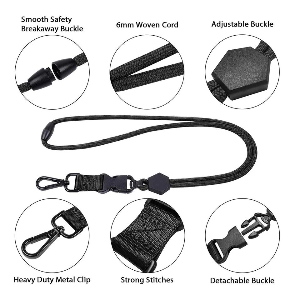1 Pezzo Porta-phone Con Lanyard In Silicone, Lanyard Regolabile Per Il Collo, Compatibile Con La Maggior Parte Degli Smartphone | SHEIN ALIA