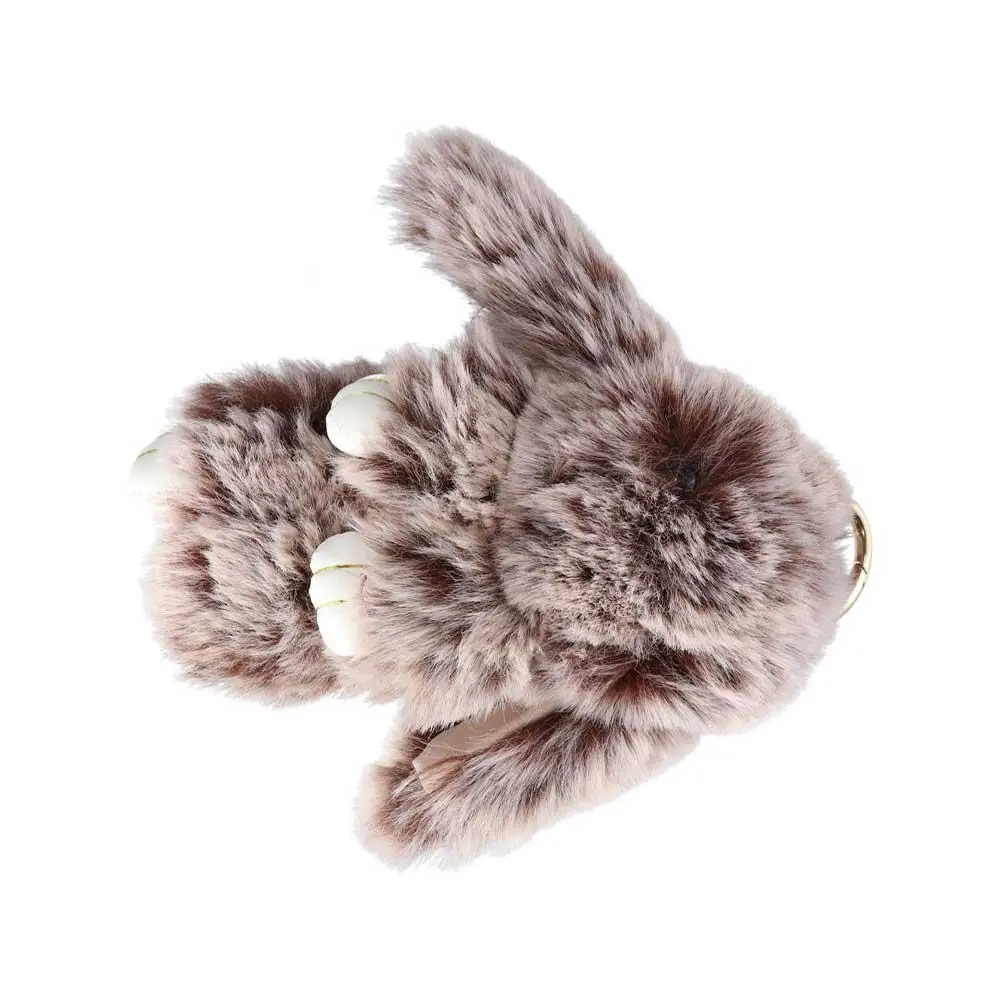 Pendant Plush Toy Bags Pendant Jewelry Ornament Fluffy Toy Doll Plush Bunny Keyring Bunny Keychain Rabbit Fur Keychain